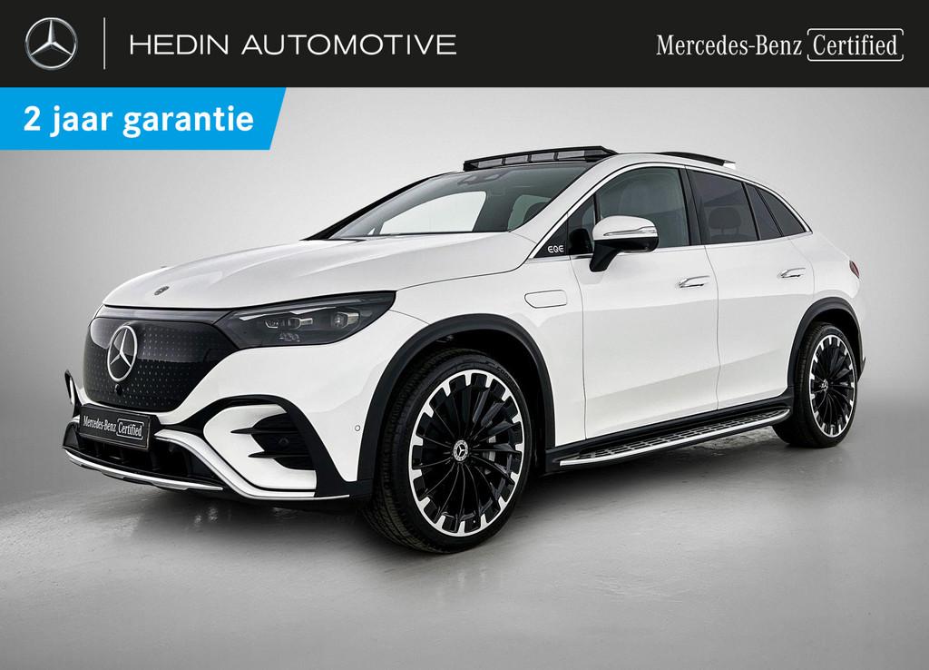 Mercedes-Benz EQE-Klasse 350 4MATIC SUV AMG Line Panoramisch, Auto's, Euro 6, Wit, Leder, SUV of Terreinwagen