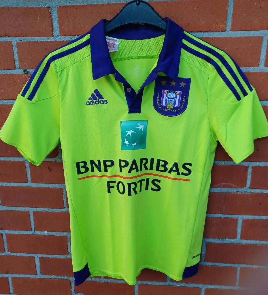 Truitje RSC Anderlecht 2015-2016, Sport en Fitness, Voetbal, Gebruikt, Shirt, Maat XS of kleiner, Ophalen of Verzenden