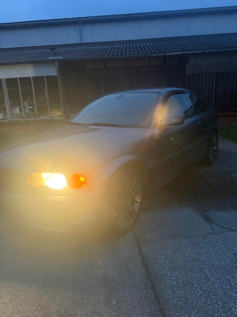 Bmw 318ci, Auto's, Achterwielaandrijving, Zwart, Leder, Particulier