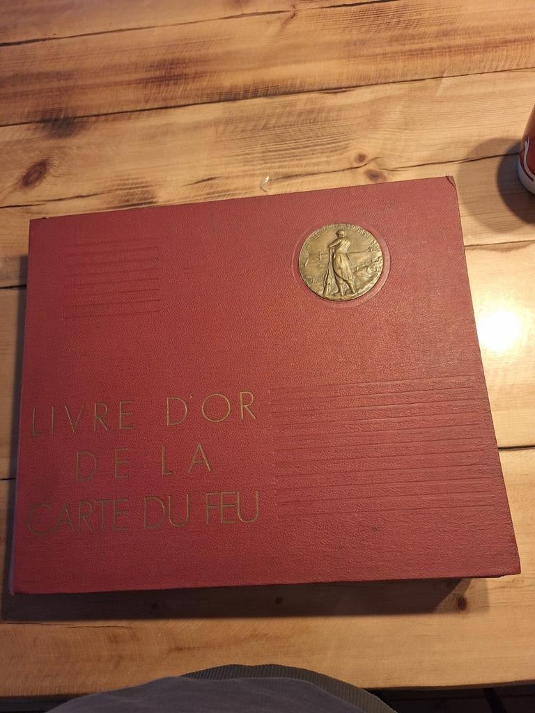 LIVRE D'OR DE LA CARTE DU FEU, Enlèvement ou Envoi