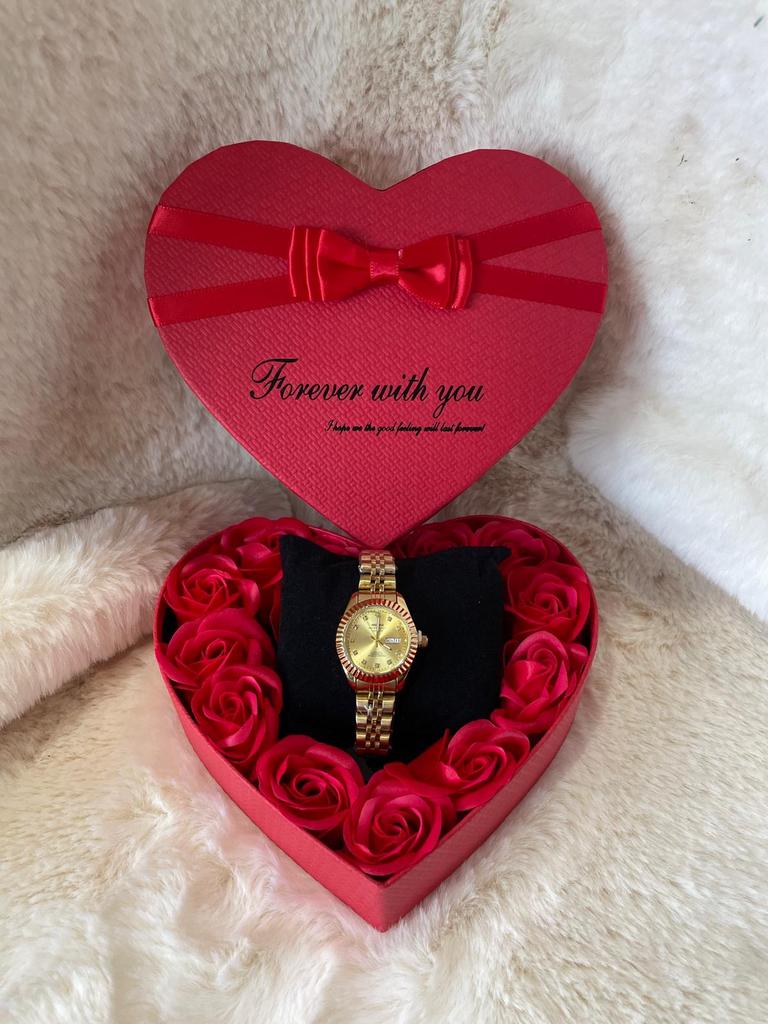 Horlogebox, Ophalen of Verzenden, Zo goed als nieuw, Staal, Staal