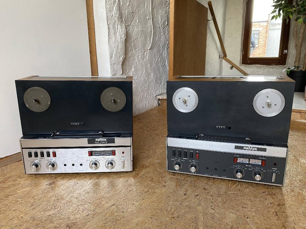2x Revox A77, Audio, Tv en Foto, Bandrecorder, Ophalen, Bandrecorder