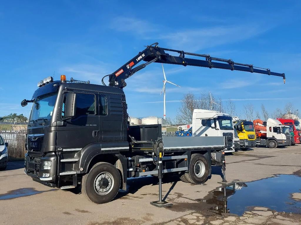 MAN TGS 18.320 4x4H-HIAB 162 E5-27.000km! TOP LKW (bj 2019), Auto's, Vrachtwagens, Automaat, Euro 6, Bedrijf, Vierwielaandrijving