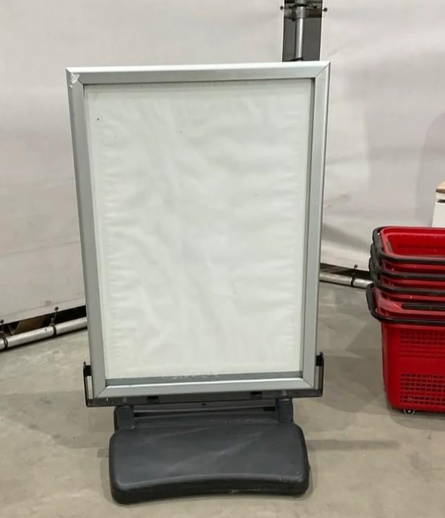 Stoepbord ZEER sterke kwaliteit, Ophalen