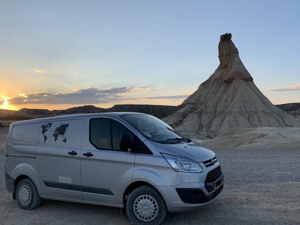 Ford Transit Custom aménagé – prêt pour l’aventure !, Caravanes & Camping, Enlèvement, Utilisé