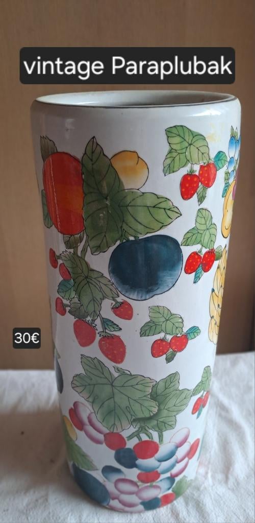 Vintage paraplubak, Ophalen