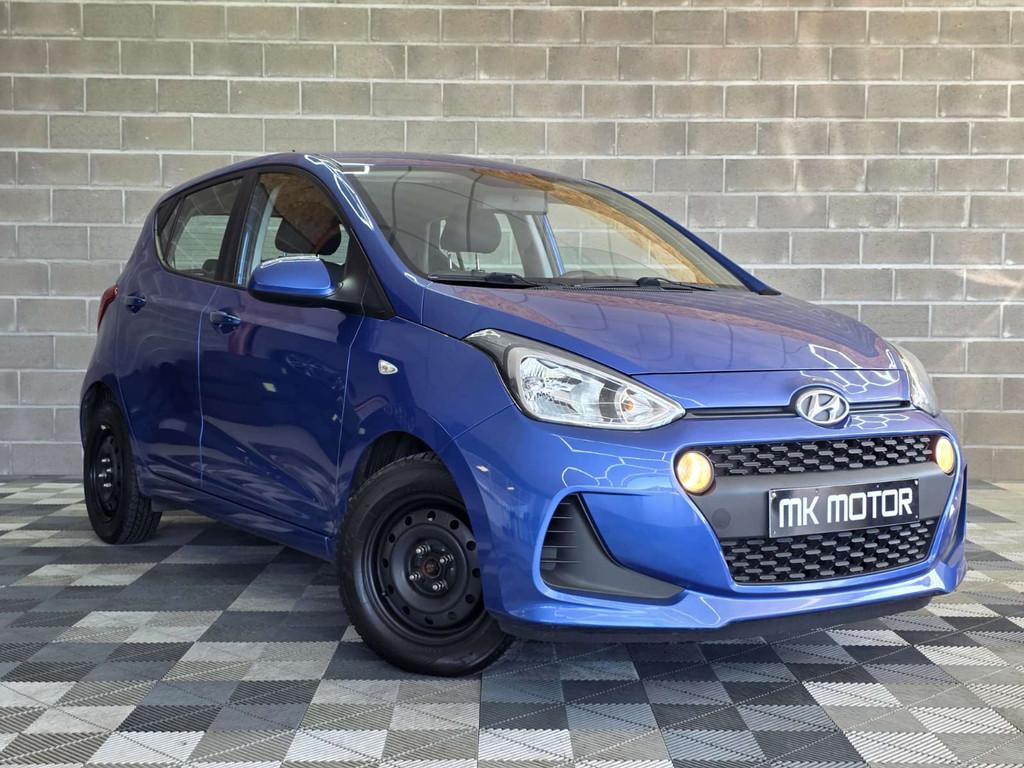 Hyundai i10 1.0 ESSENCE 67CV - 1ER MAIN - 5 PORTES -CITA, Auto's, Hyundai, Voorwielaandrijving, Stof, Gebruikt, Blauw