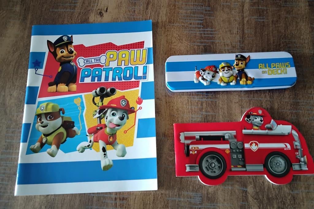 Paw Patrol Schrijfsetje, Kinderen en Baby's, Ophalen of Verzenden, Zo goed als nieuw