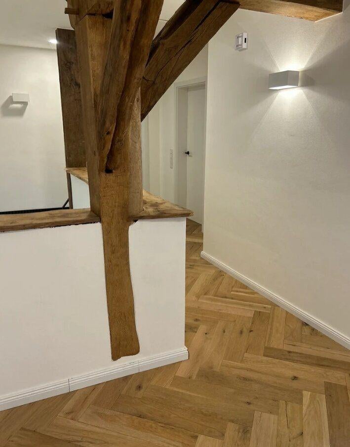 EN VENTE. SOL EN CHÊNE À CHEVRONS - FINITION ANTIQUE, Bricolage & Construction, Enlèvement