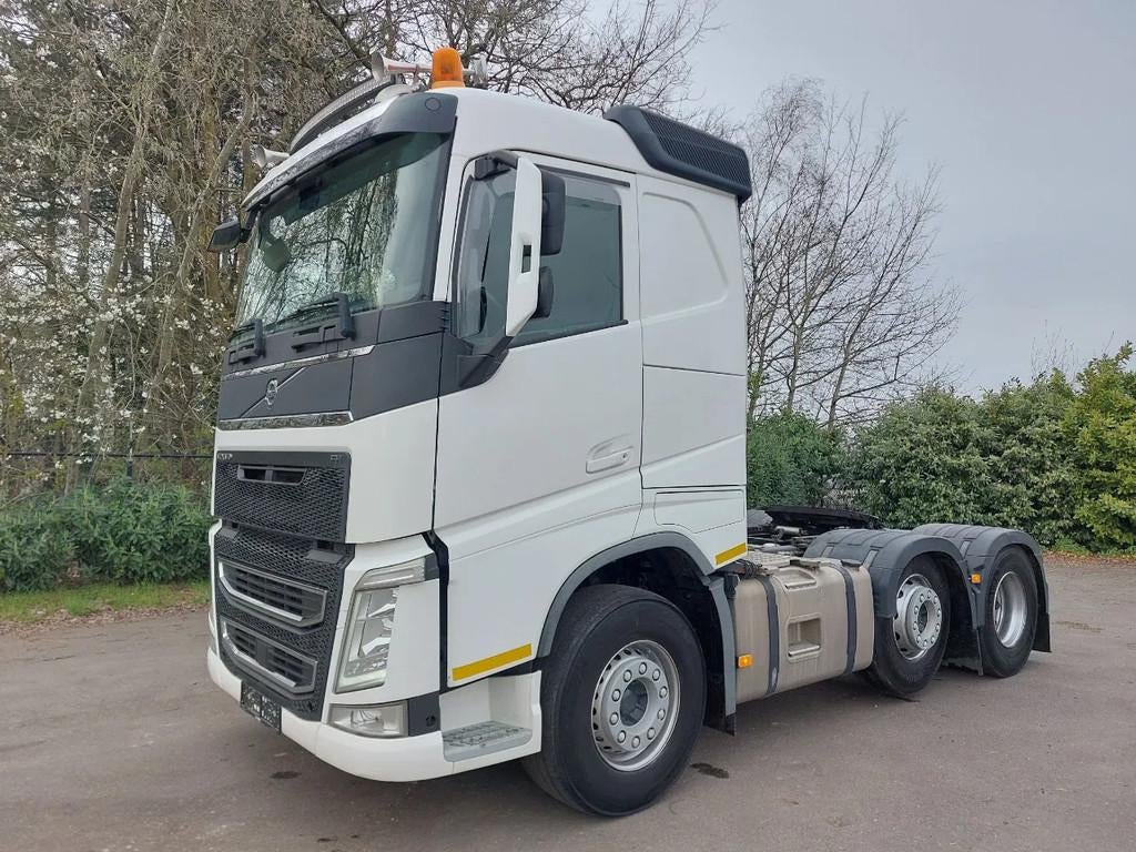 Volvo FH 500 6x2 BLS – Automaat – lift-axle – TOP., Auto's, Vrachtwagens, Automaat, Euro 6, Wit, Bedrijf
