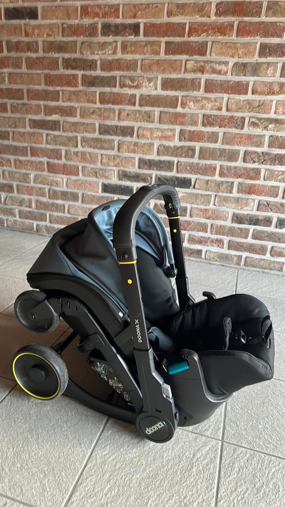 Doona X Autostoel / Buggy 2 in 1 Ocean Blue, Ophalen, Zo goed als nieuw, Slaapstand
