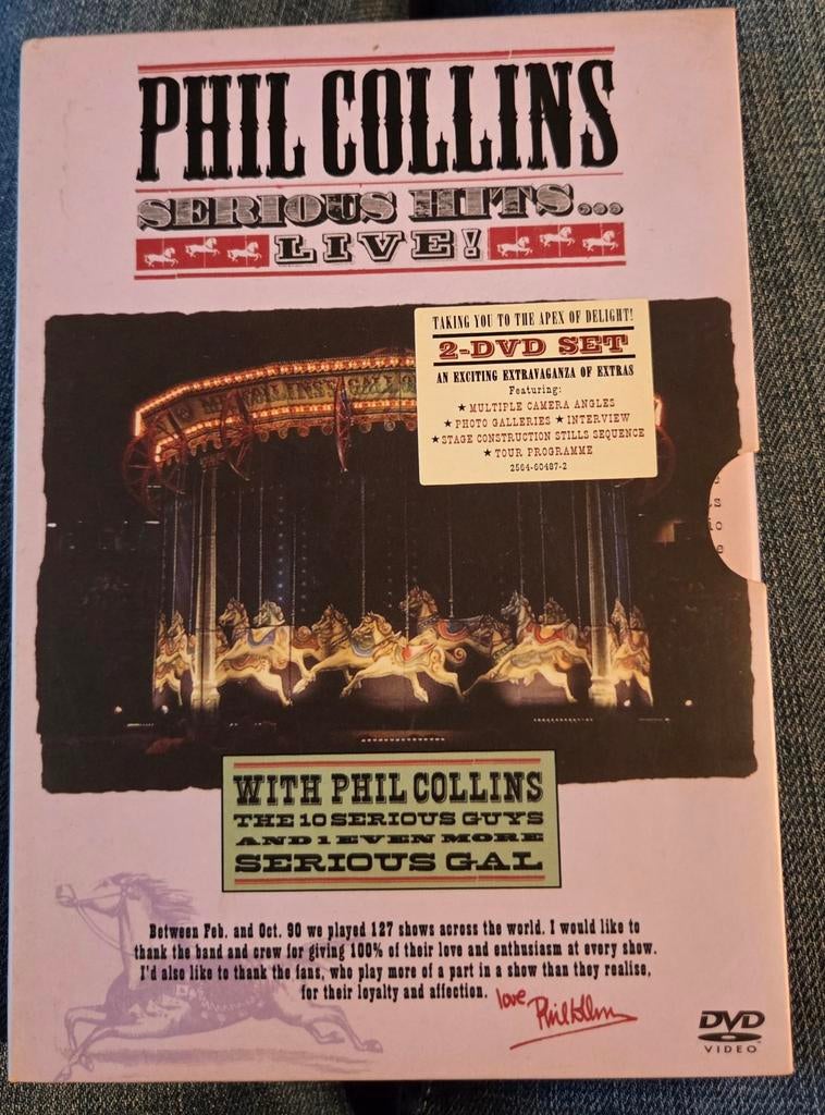 Phil Collins Serious Hits Live - Coffret de 2 DVD, Tous les âges, Enlèvement ou Envoi, Musique et Concerts, Coffret