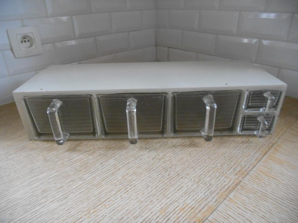 Kruidenrek (6 glazen laden van Weck) - Keuken, Ophalen of Verzenden