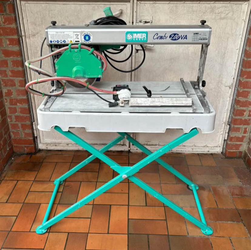 Scie à carrelage IMER, Enlèvement, Comme neuf