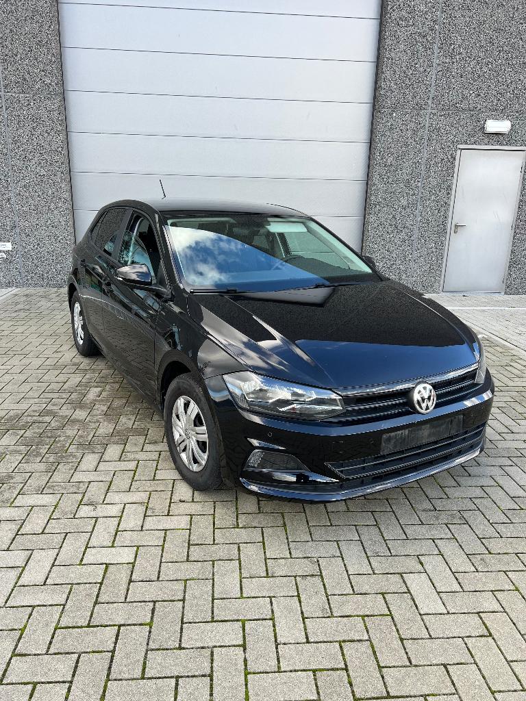 VW polo 1.0 Benzine / 2018 / euro 6 / 1J garantie, Auto's, Voorwielaandrijving, Stof, Euro 6, Zwart