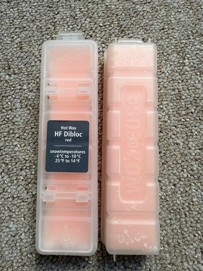 SWIX HF Dibloc Red Hot Wax (2 stuks), Sport en Fitness, Ophalen, Nieuw, Overige typen