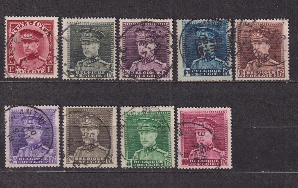 België 1931 Albert I met kepi gestempeld, Verzenden, Koninklijk huis, Gestempeld, Gestempeld