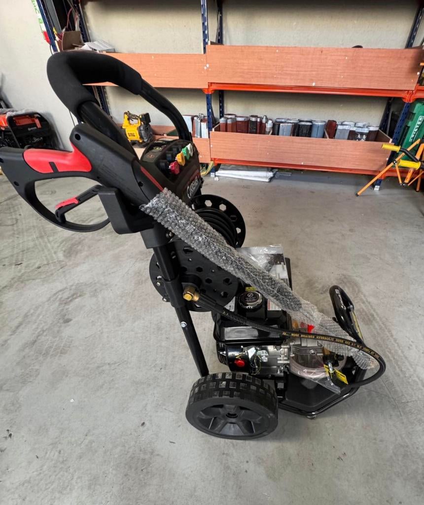 benzine aangedreven hogedrukreiniger . Kremer Model: KR200H, Tuin en Terras, Ophalen of Verzenden, Zo goed als nieuw, Benzine