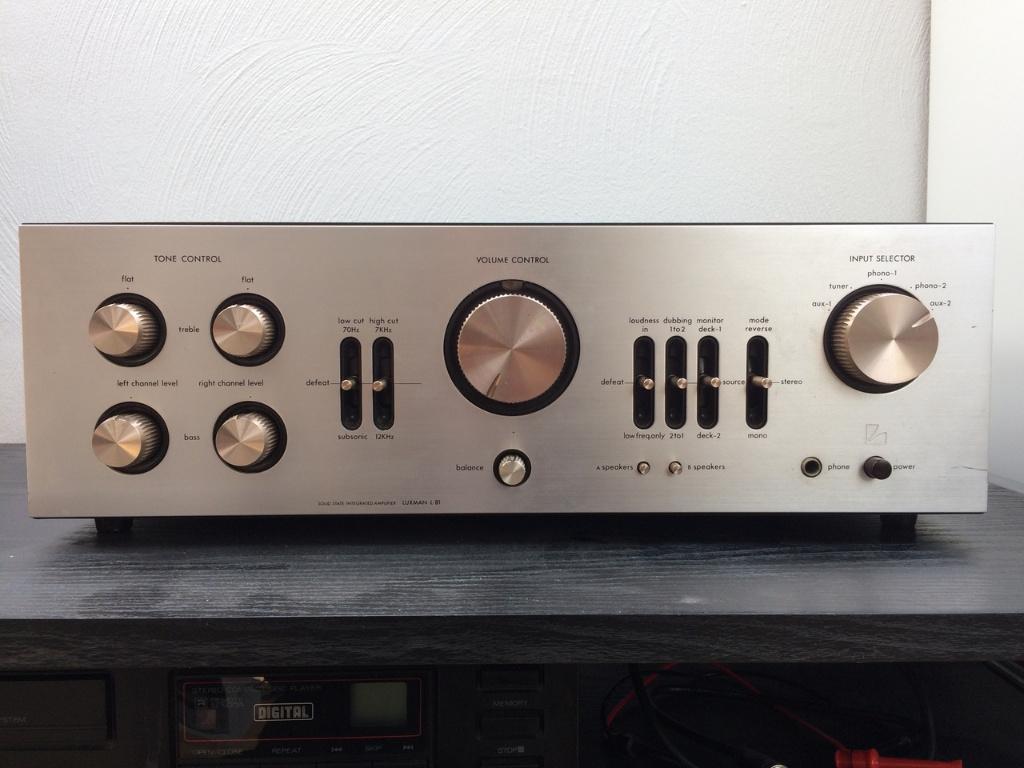 Luxman L-81 entièrement restauré, Autres marques, Moins de 60 watts, Enlèvement ou Envoi, Reconditionné