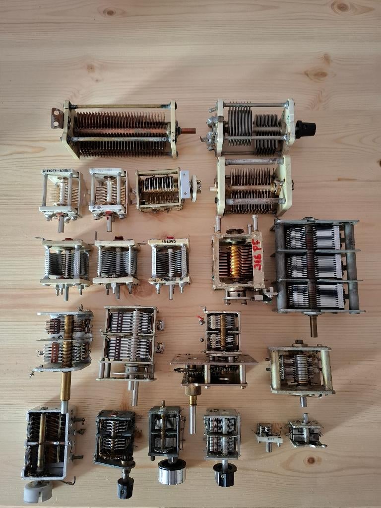 lot de condensateurs variables, Télécoms, Enlèvement ou Envoi, Utilisé, Émetteur et Récepteur