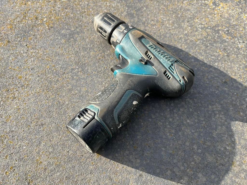 Makita schroef-boormachine, Doe-het-zelf en Bouw, Gereedschap | Boormachines, Ophalen, Gebruikt, Boor- en Schroefmachine