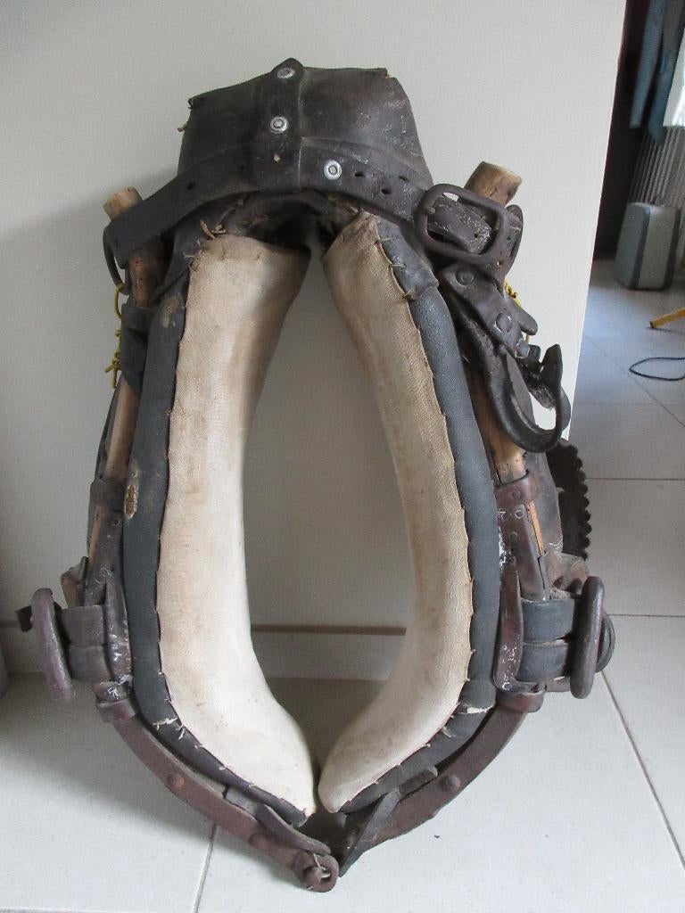 Oud paardengareel gareel voor paard zeer decoratief vintage, Ophalen