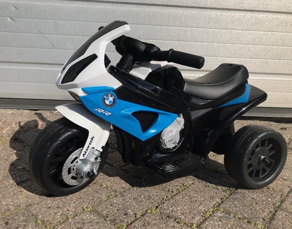 Elektrische kinder BMW S1000RR 6V Kinder motor blauw, Enlèvement ou Envoi, Neuf