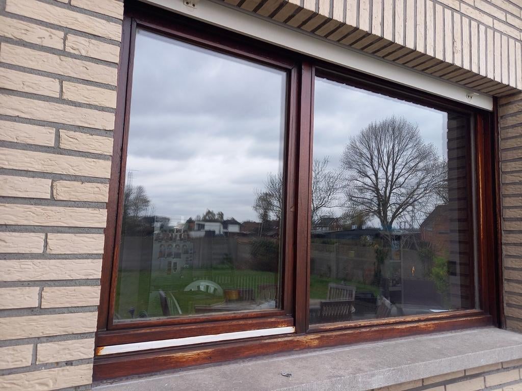 Houten ramen dubbelglas en buitendeuren, Doe-het-zelf en Bouw, Ophalen