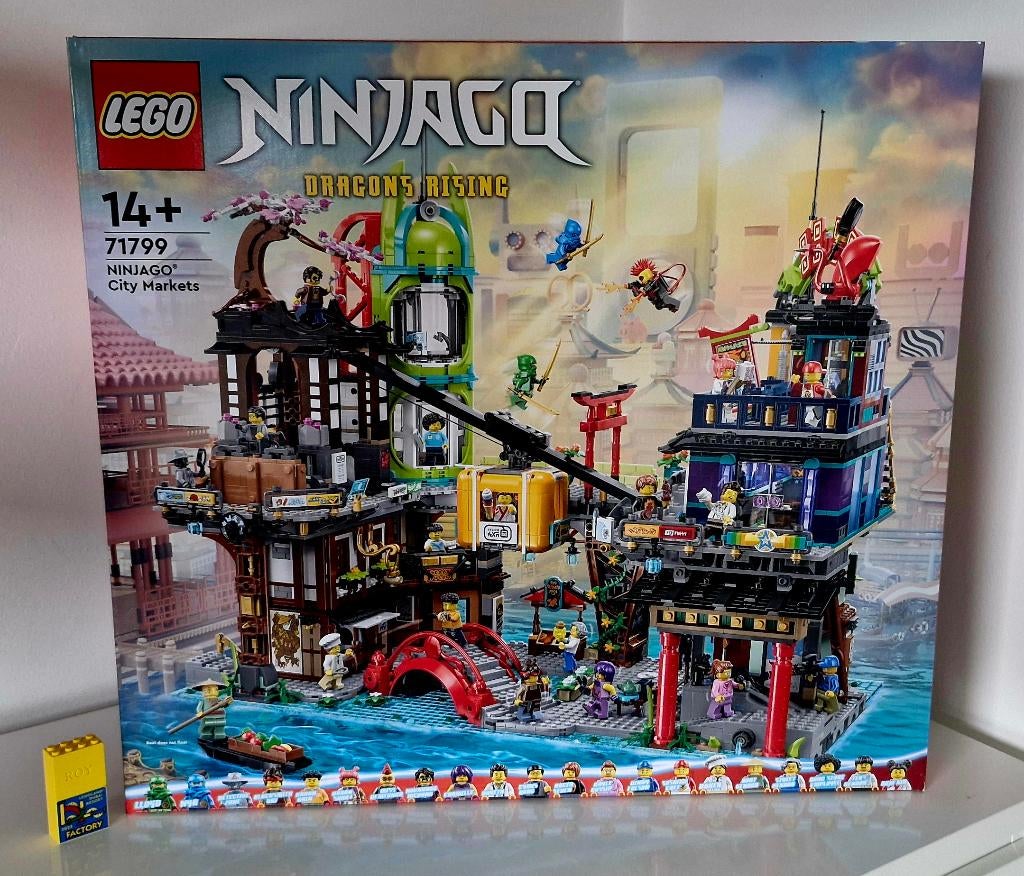 Lego 71799 Ninjago City Markets, Enfants & Bébés, Jouets | Duplo & Lego, Neuf, Lego, Ensemble complet, Non ouvert/scellé, Plusieurs sets
