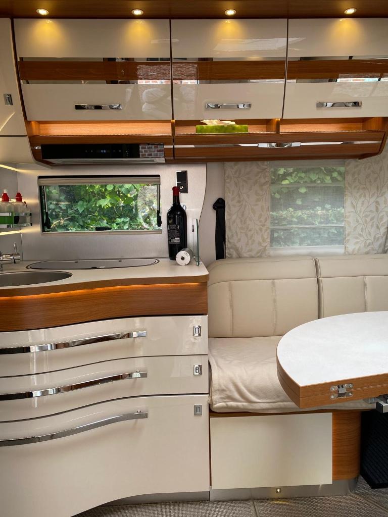 Camper, Caravans en Kamperen, Mobilhomes, Fiat, 7 tot 8 meter, Bedrijf, Luifel