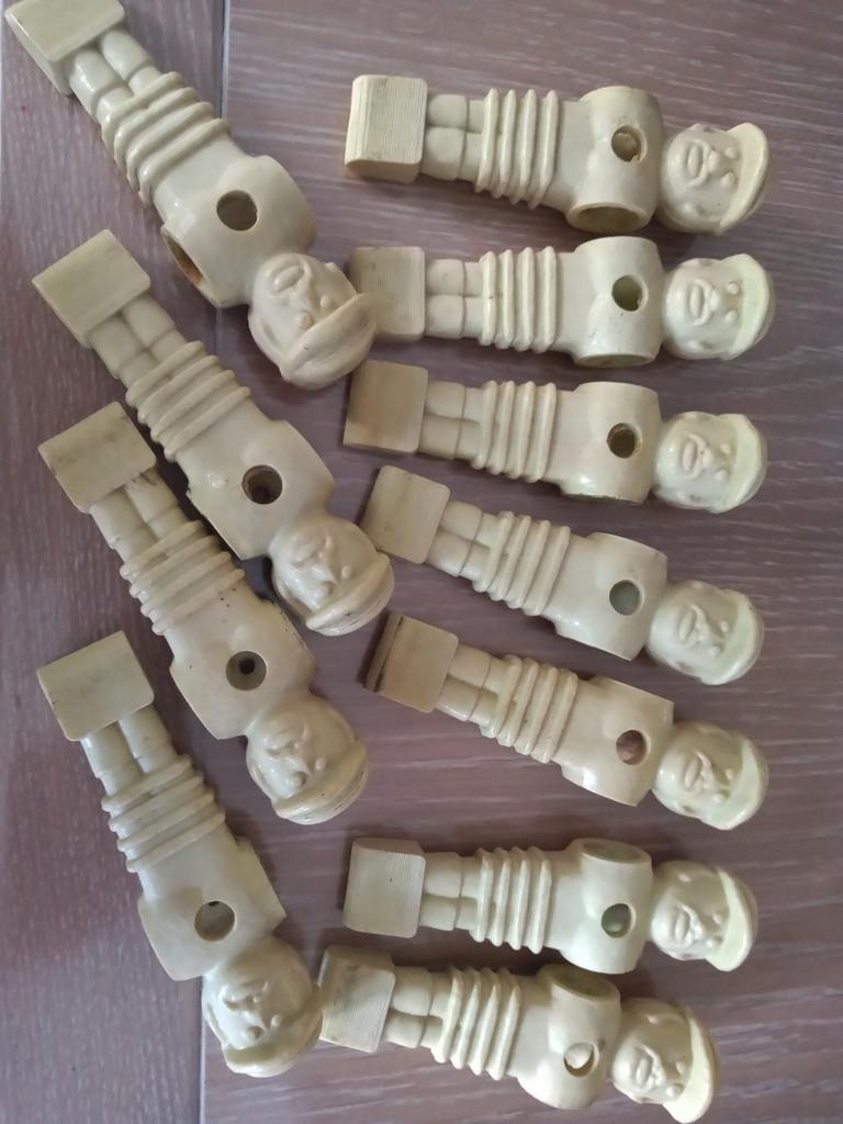 Spelers voetbaltafel, 11 stuks, 1978, Sport en Fitness, Ophalen of Verzenden, Gebruikt, Overige typen