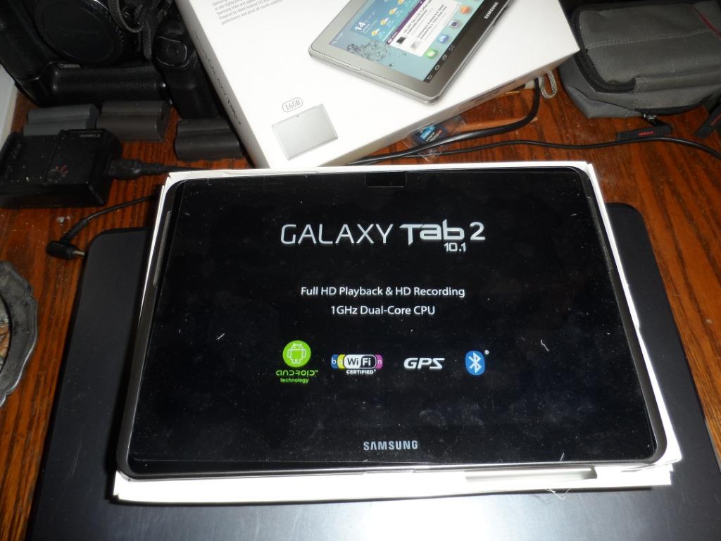 SAMSUNG Galaxy TAB 2 - 10,1 + Clavier AZERTY + Housse...., Enlèvement ou Envoi, GT-P5110, Connexion USB, 10 pouces