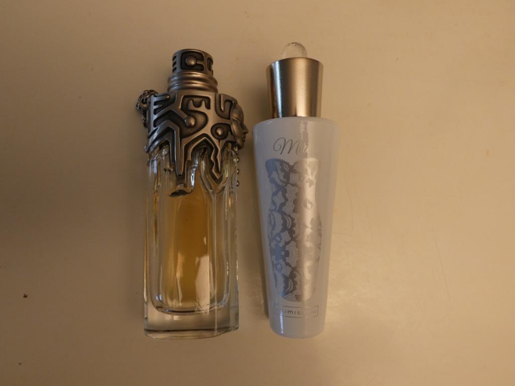 2 flacons eau toilette pour collection, Collections, Enlèvement, Utilisé, Bouteille de parfum