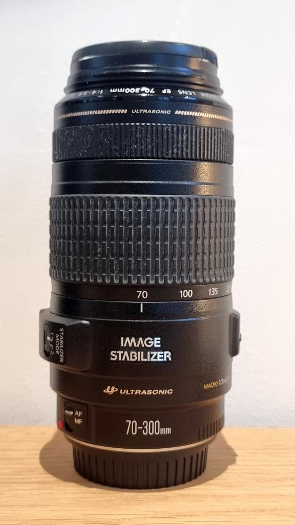 OBJECTIF CANON 70-300mm POUR CANON, TV, Hi-fi & Vidéo, Enlèvement ou Envoi, Utilisé, Zoom