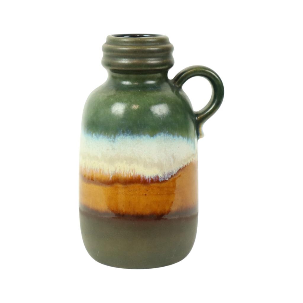 Vintage Scheurich Vaas West Germany Keramiek 413-20, Ophalen of Verzenden