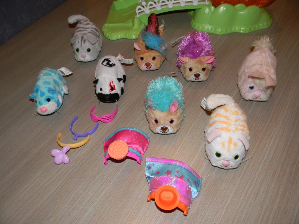 zhu zhu pet set, Ophalen