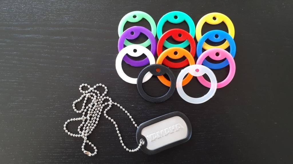 PROMO -50% - Dogtag naamplaatje moto Yamaha, Ophalen of Verzenden, Nieuw