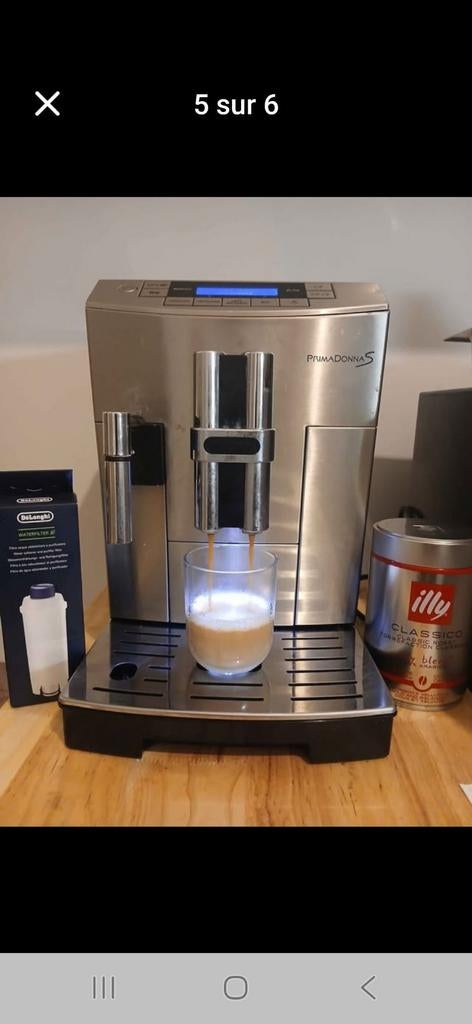 Machine à café delonghi primadonna  s, Electroménager