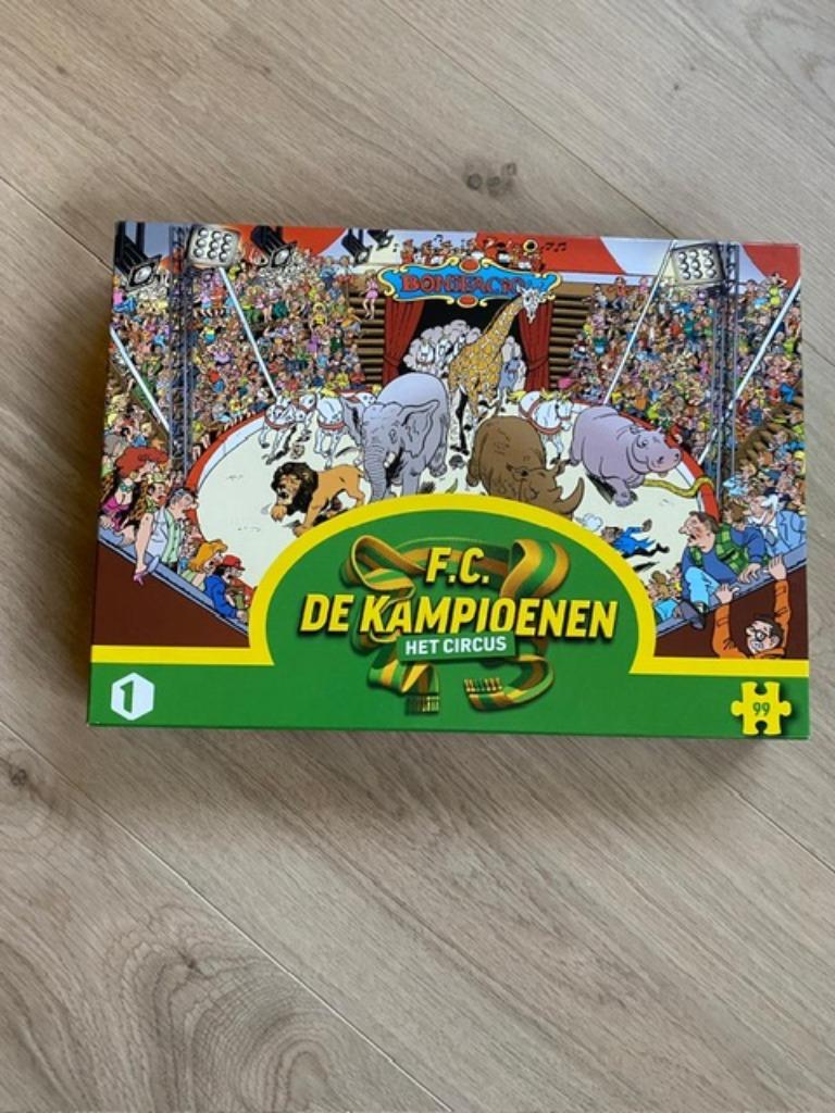 Puzzel F.C. De kampioenen, Kinderen en Baby's, Ophalen, Meer dan 50 stukjes, Zo goed als nieuw, 6 jaar of ouder