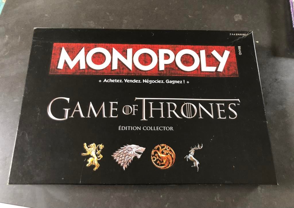 Monopoly game of thrones édition collector, Hobby & Loisirs créatifs, Enlèvement ou Envoi, Neuf