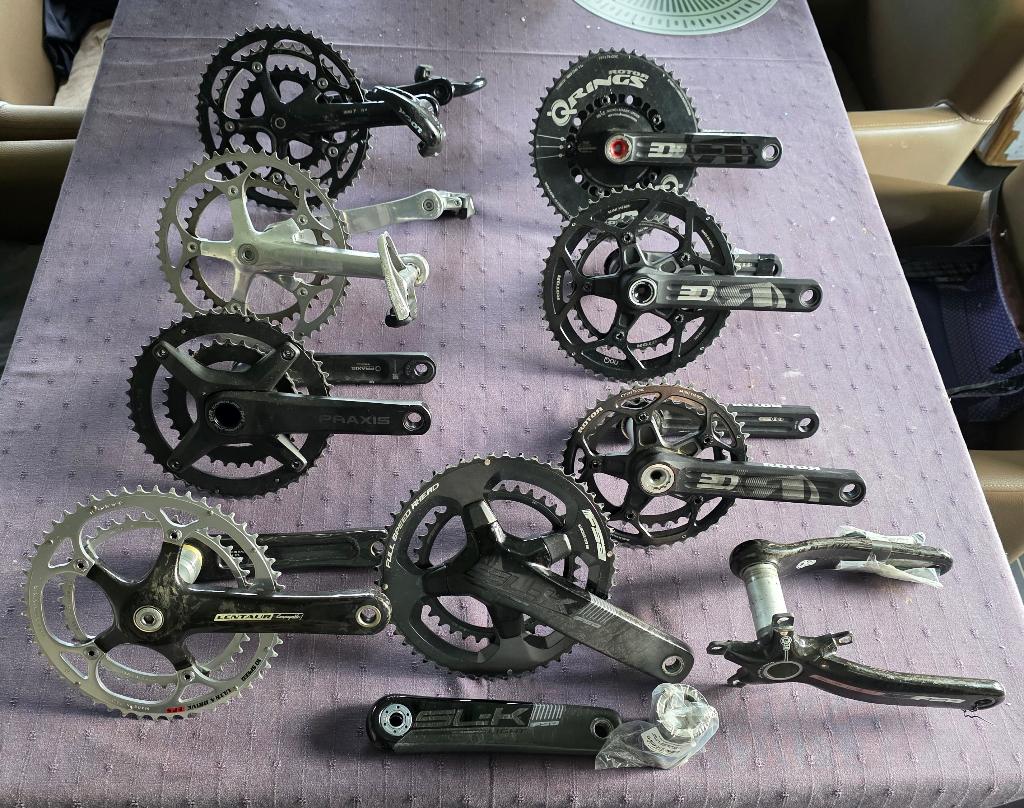 pédalier praxis rotor fsa bb30 shimano campagnolo carbon, Vélos & Vélomoteurs, Enlèvement ou Envoi, Comme neuf, Pédalier ou Pédales