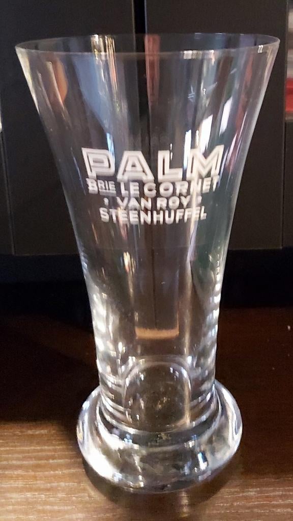Palm Van Roy Steenhuffel  oud fluit glas, Ophalen of Verzenden, Zo goed als nieuw