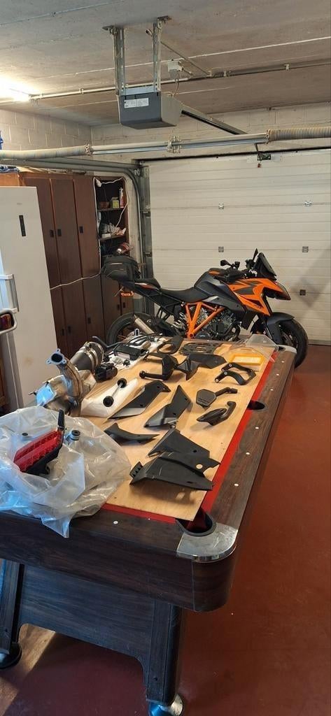 Ktm gt 1290 origineel uitlaat systeem + veel onderdelen