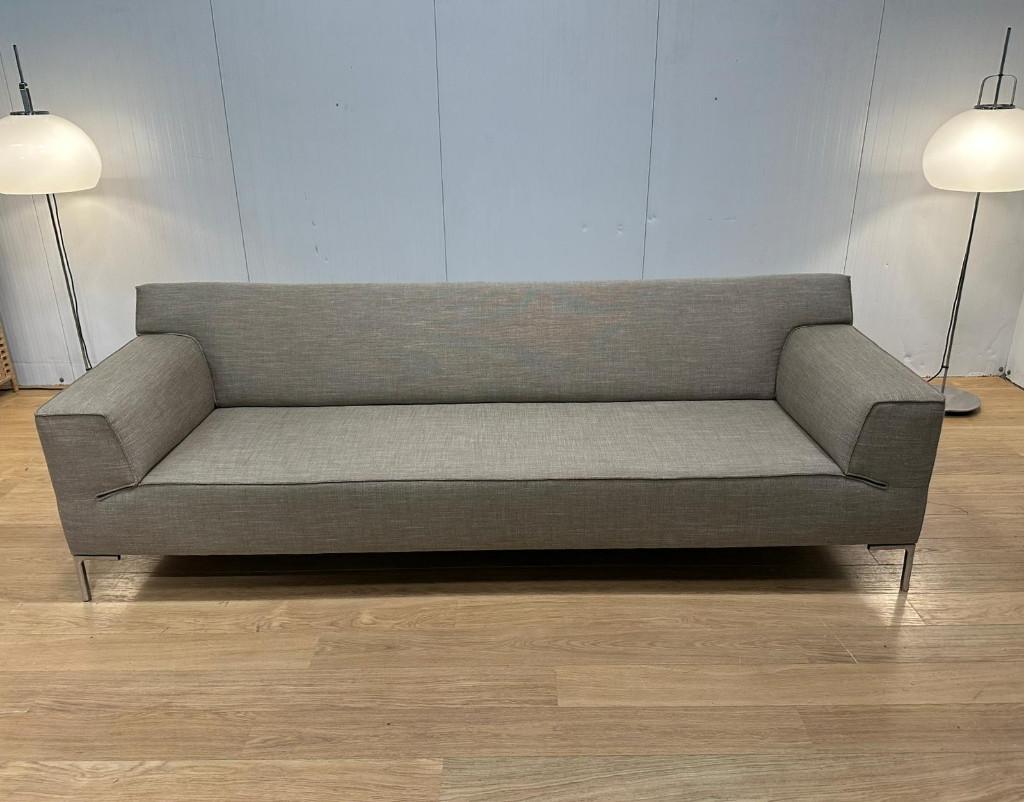 NIEUWSTAAT Design on Stock Bloq 4-Zits Beige + GARANTIE, Huis en Inrichting, 250 tot 300 cm, 75 tot 100 cm, Ophalen of Verzenden