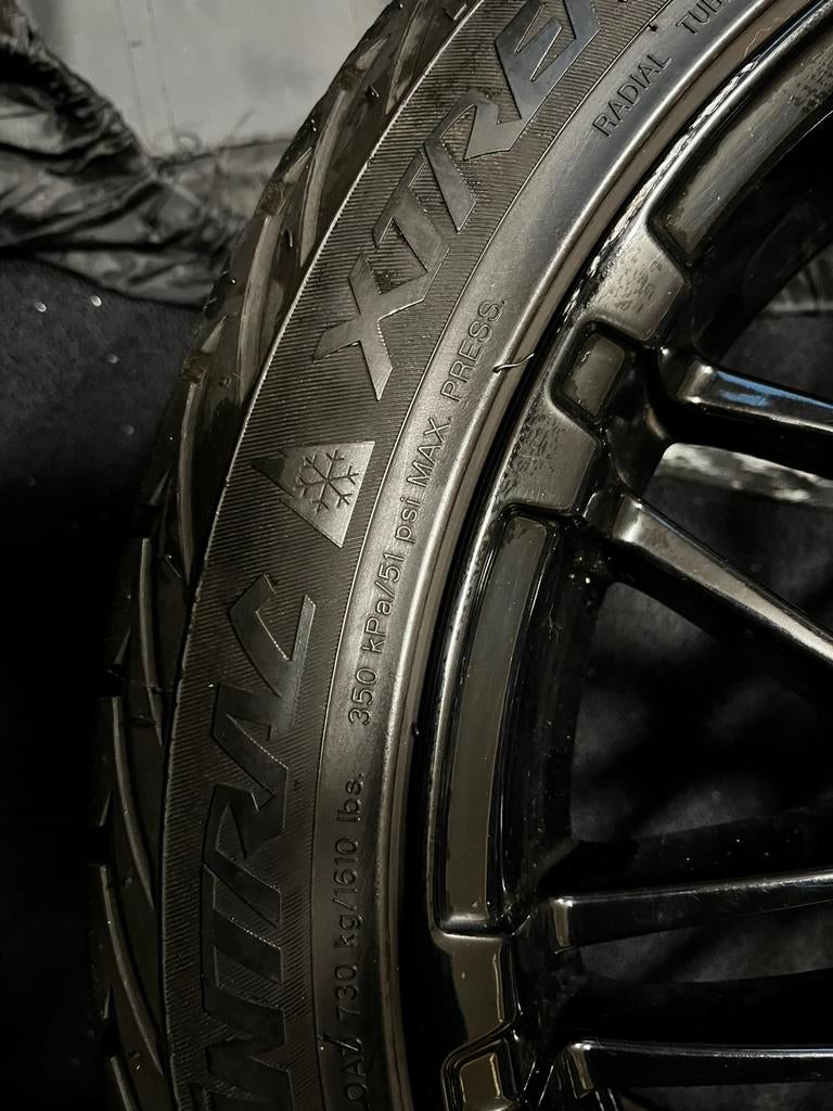 Winterbanden met lichtmetale velg voor Audi, VW, Skoda etc., Ophalen, 18 inch, Winterbanden, Band(en)