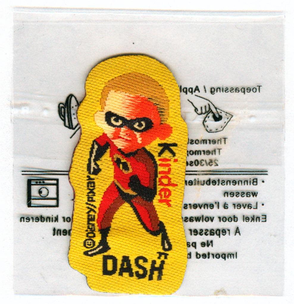 Kinder Chocolat België serie Tagtoos The Incredibles: Dash, Verzamelen, Ophalen of Verzenden, Nieuw, Overige typen