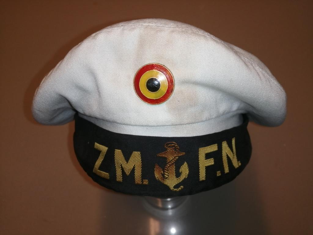 BELGIQUE - ABL - BONNET DE MARIN 9 (S), Collections, Objets militaires | Général, Marine, Enlèvement ou Envoi