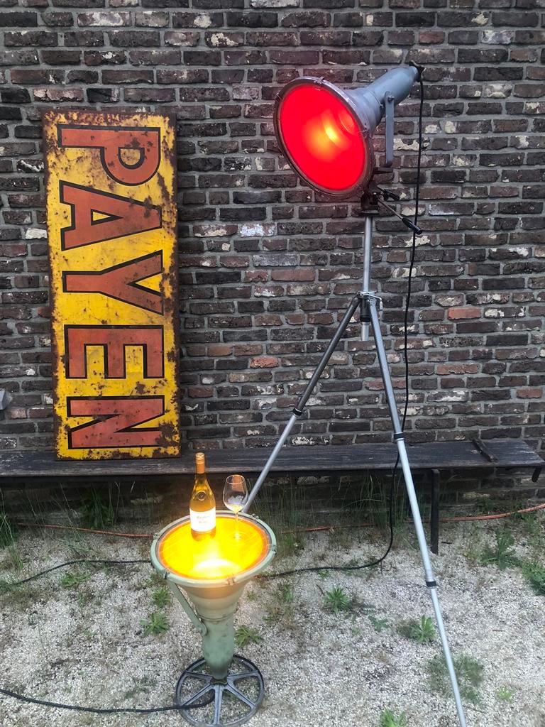 industrial vintage lampen/ spots ADB belgium, Antiek en Kunst, Ophalen of Verzenden