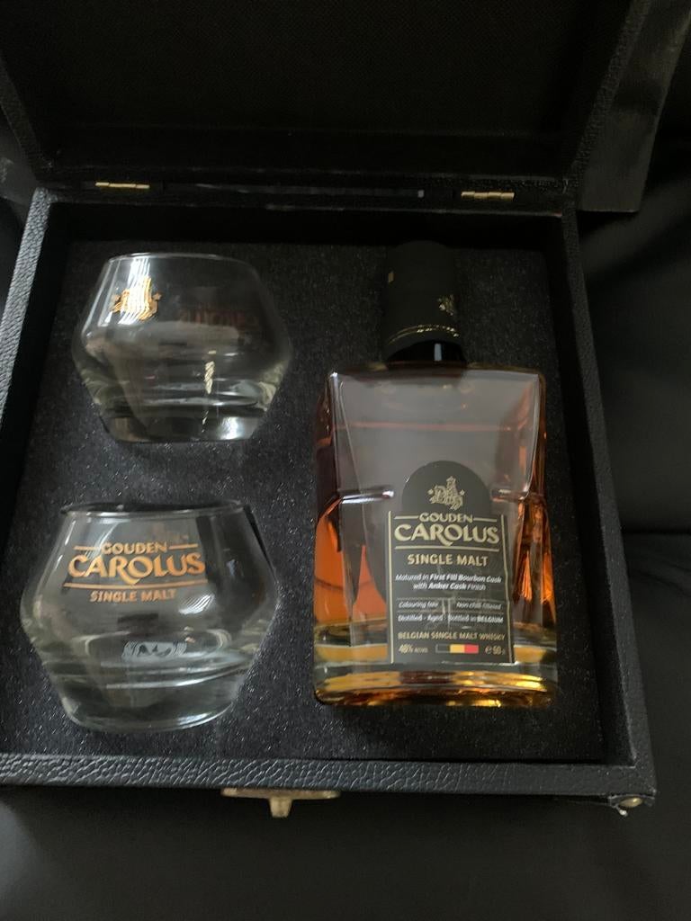Gouden carolus whisky SM koffer, Verzamelen, Ophalen of Verzenden, Nieuw