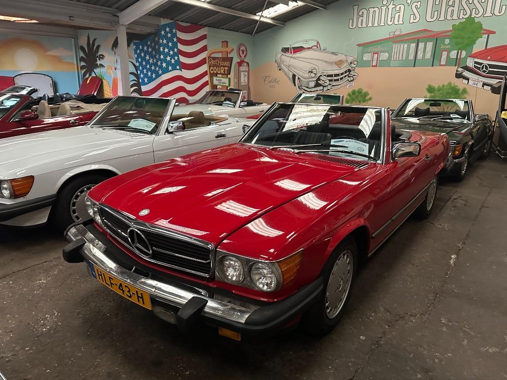 Mercedes-Benz SL-Klasse 560 SL, Automaat, Achterwielaandrijving, 5600 cc, Cabriolet